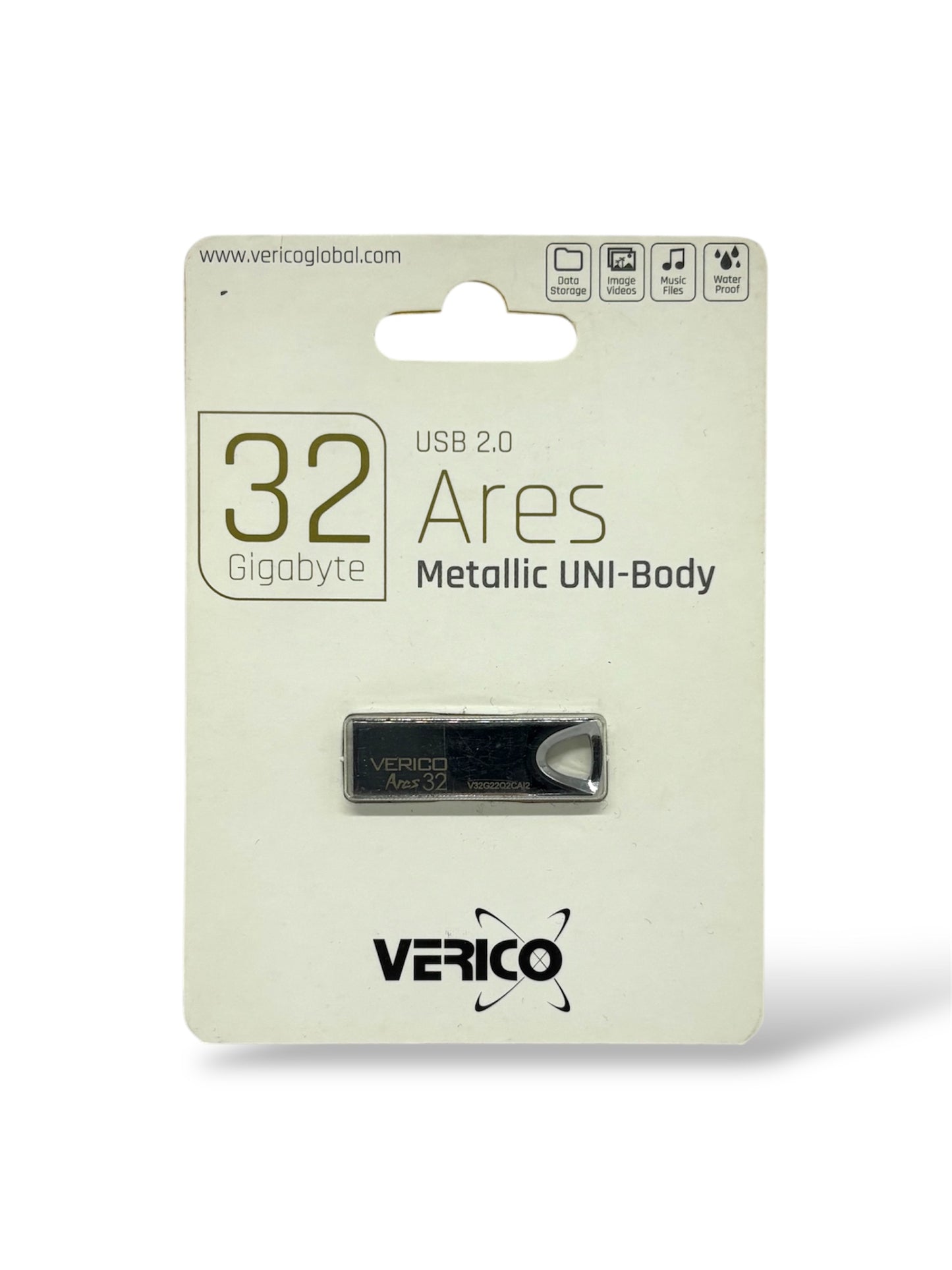 Verico Ares USB 2.0 Metal Flash Bellek – 16GB / 32GB / 64GB