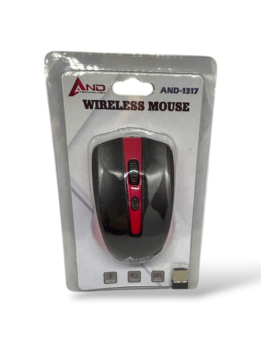 Laptop ve Masaüstü Uyumlu Mini Kablosuz Mouse (AND-1317)