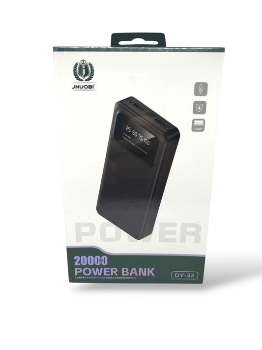20000 mAh Taşınabilir Powerbank | Çift Çıkışlı, Hızlı Şarj Destekli, LED Ekranlı